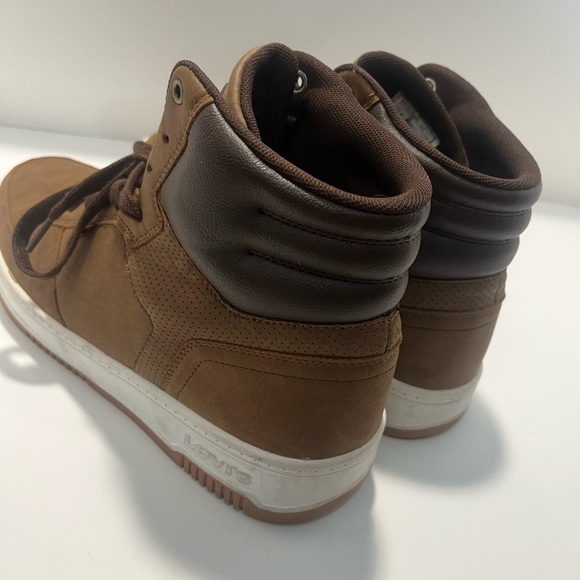 Brown Men’s Levi’s Good Condition Size 9.5 - Picture 3 of 3